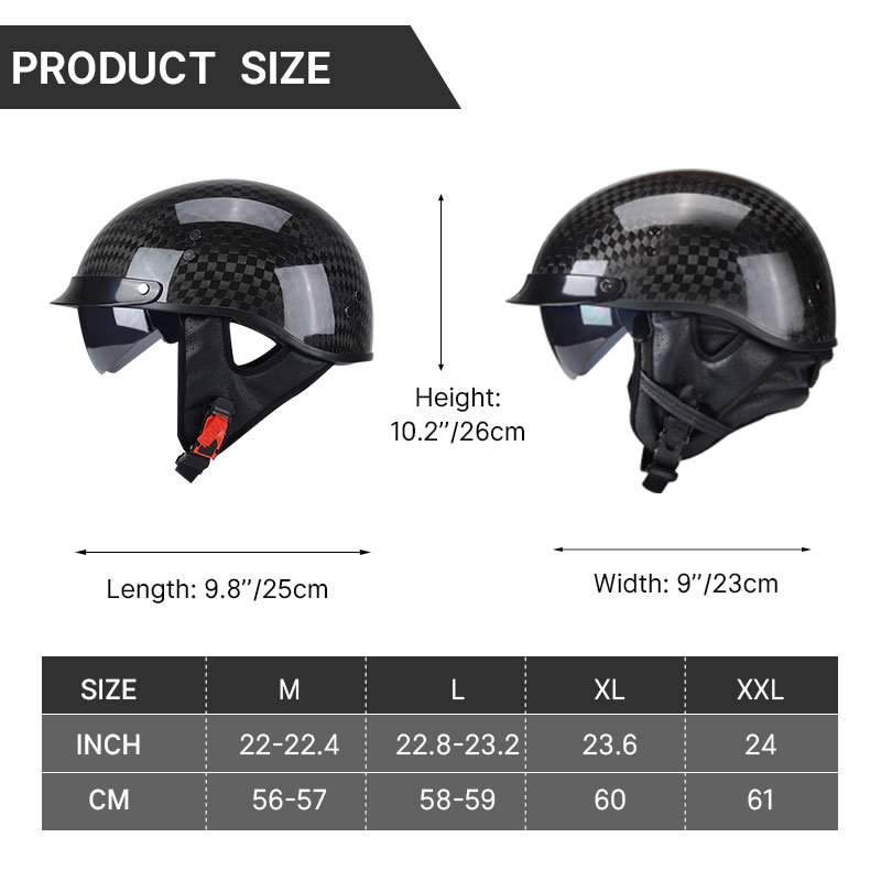 Легкий 12K глянцевый черный уг – обзор и цена Carbon Fiber Lightweight Motorcycle Helmet