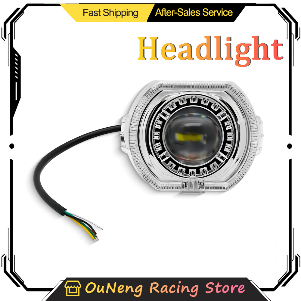 2,5-дюймовая светодиодная фара – обзор и цена Universal Motorcycle Led Headlight Projector