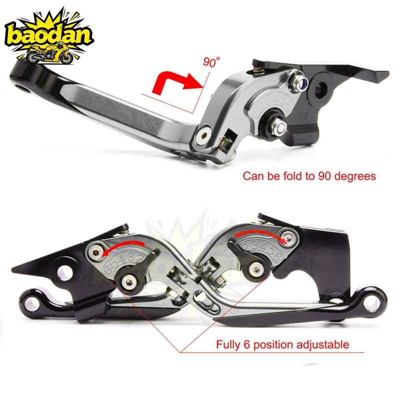 Регулируемые рычаги сцепления  – обзор и цена Cnc Aluminum Adjustable Brake Clutch Levers
